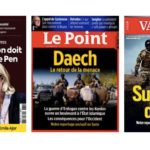 Le Point s’inquiète du retour de Daech, L’Obs de la puissance de l’intelligence artificielle et de ChatGPT; pour Elisabeth Borne, les retraites « ça passe ou ça casse » ; L’Express conseille à Emmanuel Macron de se méfier de Marine Le Pen…