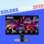 Le prix de ce moniteur gaming QD-OLED 26,5″ bien équipé (240 Hz, 0,03 ms) dégringole pendant les soldes sur Amazon