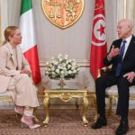 A Tunis, Giorgia Meloni fait valoir son « modèle de coopération » en échange d’un contrôle des flux migratoires